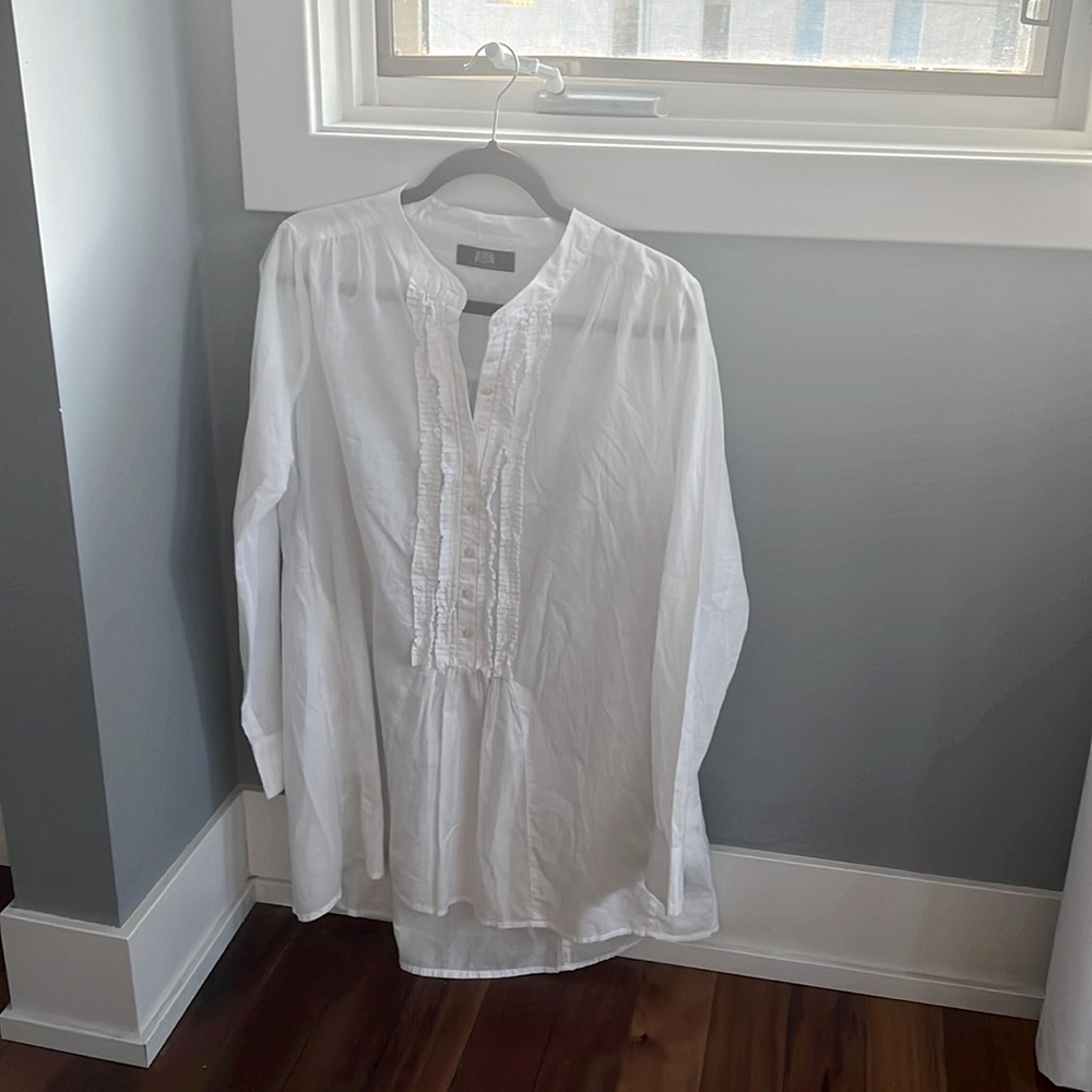 White cotton shirt